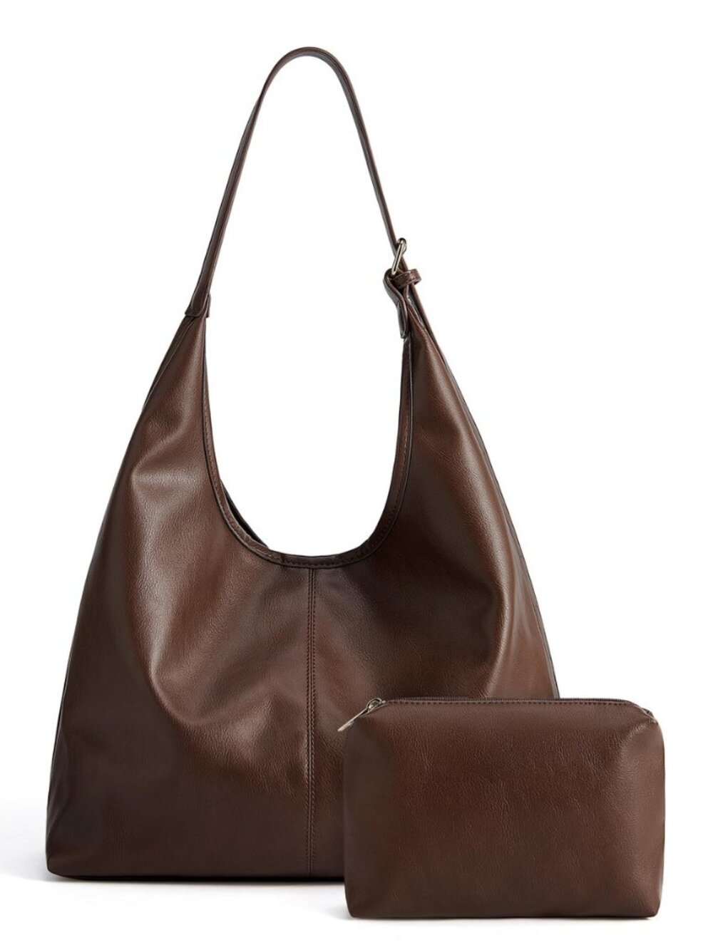 Hobo Bags Purses for Women, Soft Shoulder Bag Vegan Leather Tote Crossbody Purse